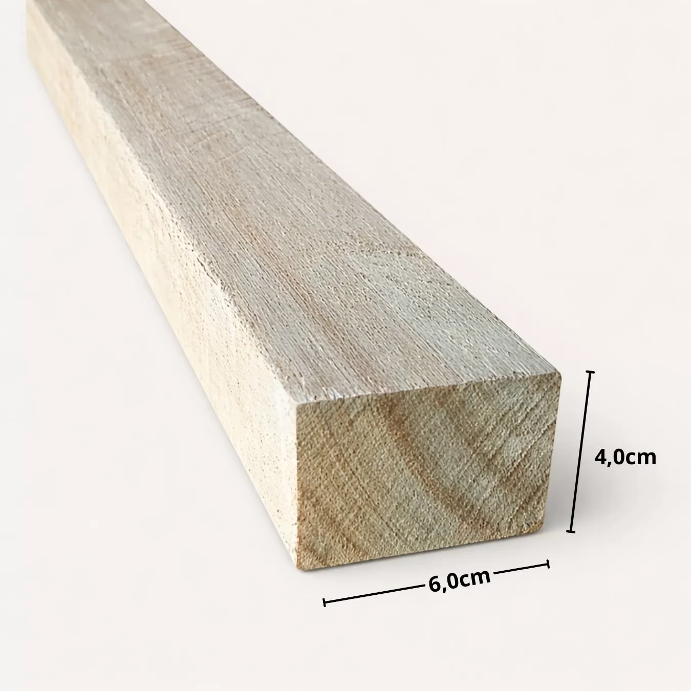 Caibro 6 x 4 cm de Eucalipto Tratado