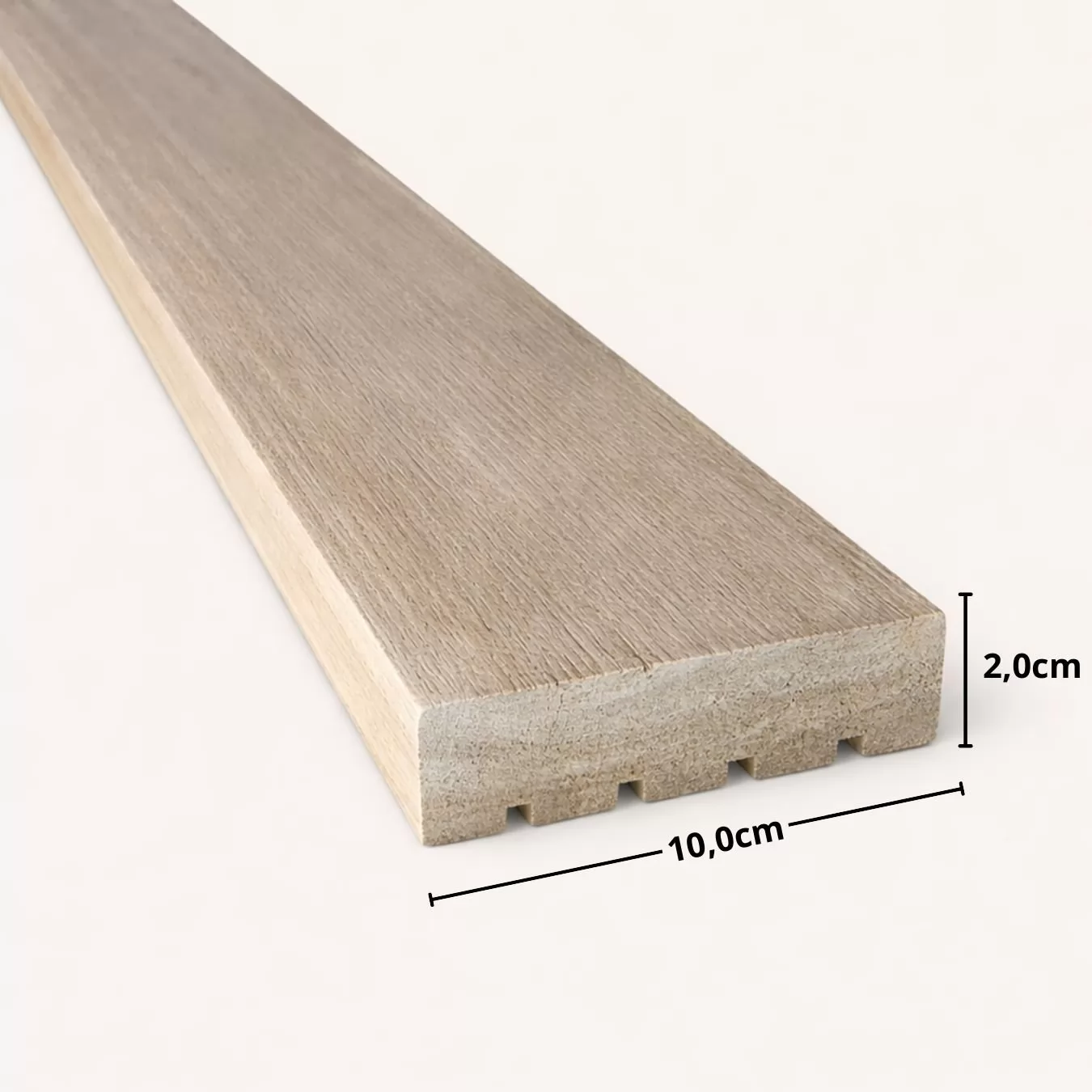 Deck 10 x 2 cm de Eucalipto Tratado